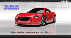 Desktop Screenshot of eliteclassicautoglass.com